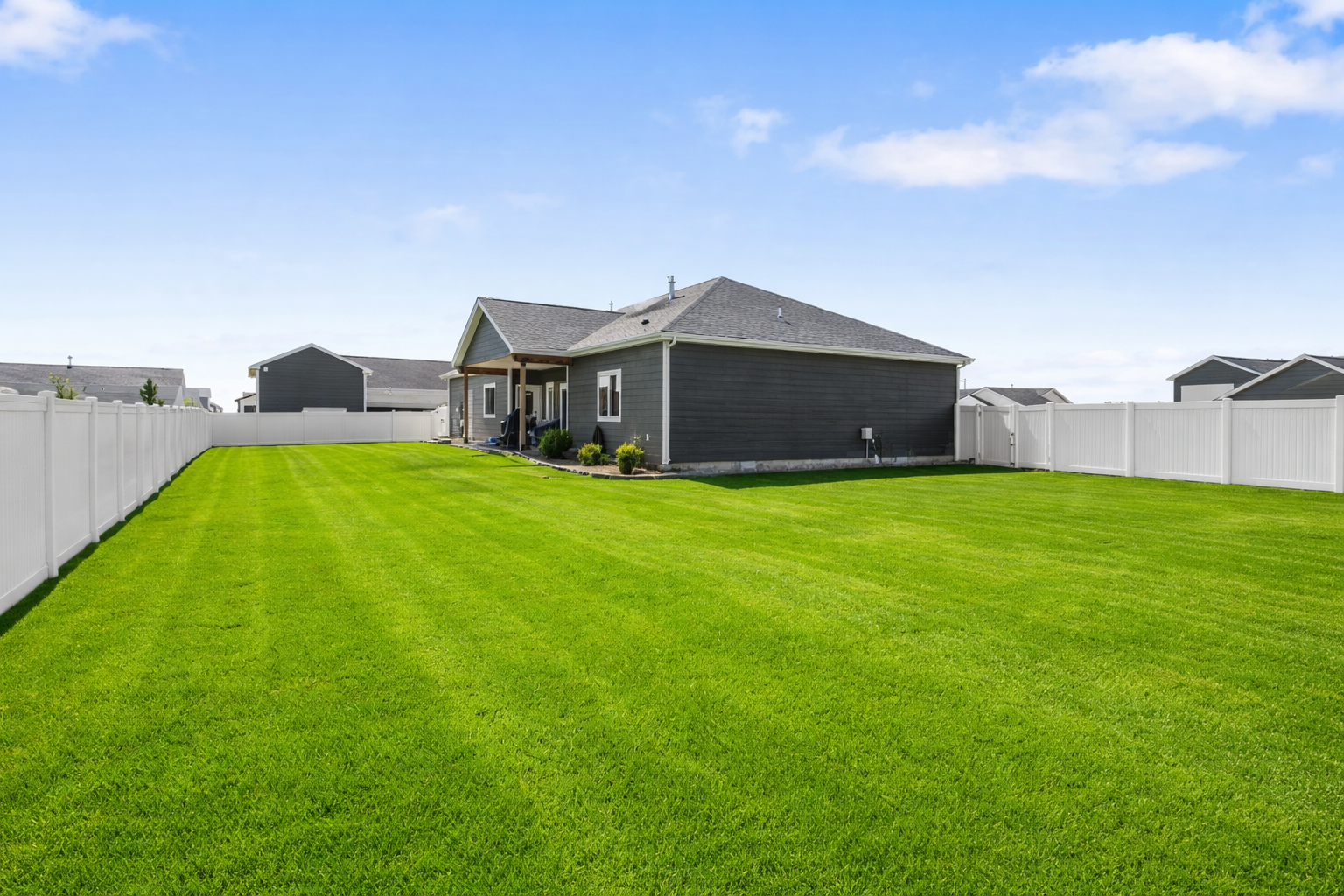 Back & Side Yard